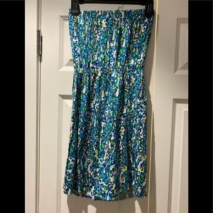 Strapless Dress- Lilly Pulitzer size xs